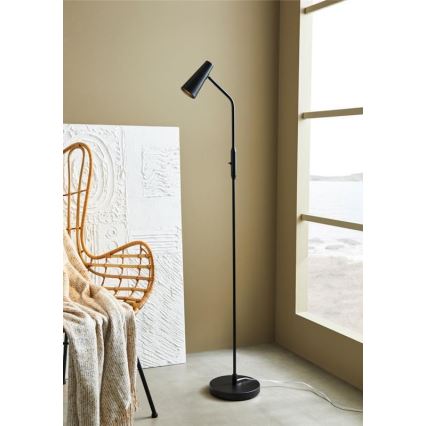 Markslöjd 108206 - Lampadaire CREST 1xGU10/7W/230V noir