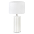 Markslöjd 108220 - Lampe de table COLUMN 1xE14/18W/230V blanc