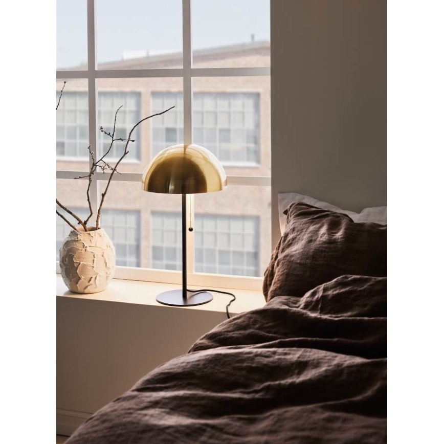Markslöjd 108257 - Lampe de table DOME 2xE14/40W/230V dorée