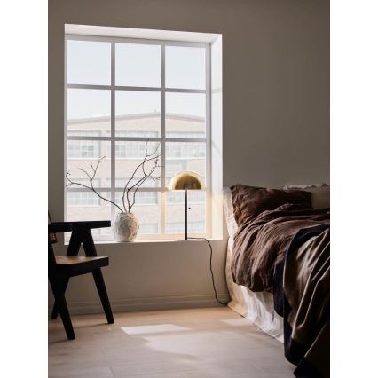 Markslöjd 108257 - Lampe de table DOME 2xE14/40W/230V dorée