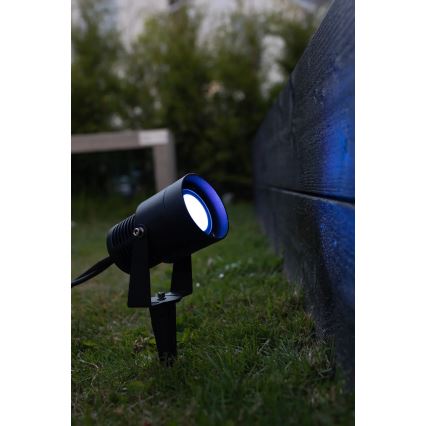 Markslöjd 108404 - Lampe d'extérieur LED RGBW GARDEN24 LED/6W/24V 30 cm IP44 noire