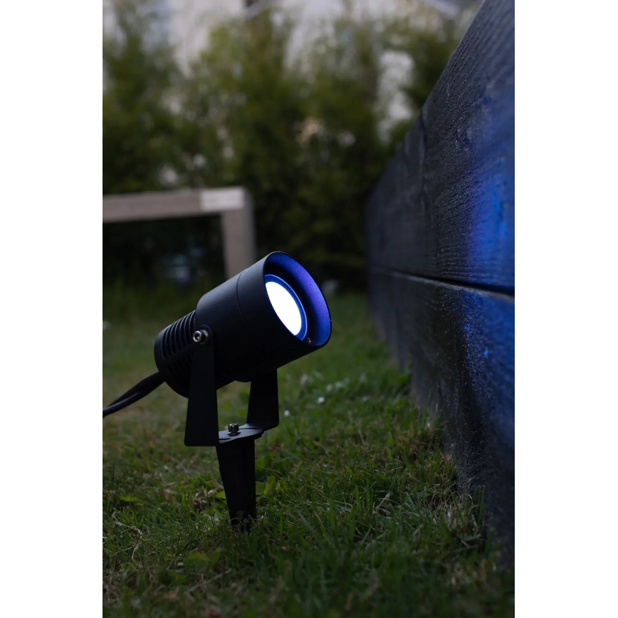 Markslöjd 108404 - Lampe d'extérieur LED RGBW GARDEN24 LED/6W/24V 30 cm IP44 noire