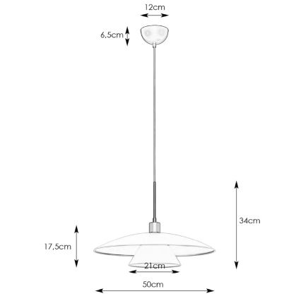 Markslöjd 108431 - Suspension filaire MILLINGE 1xE27/40W/230V noir