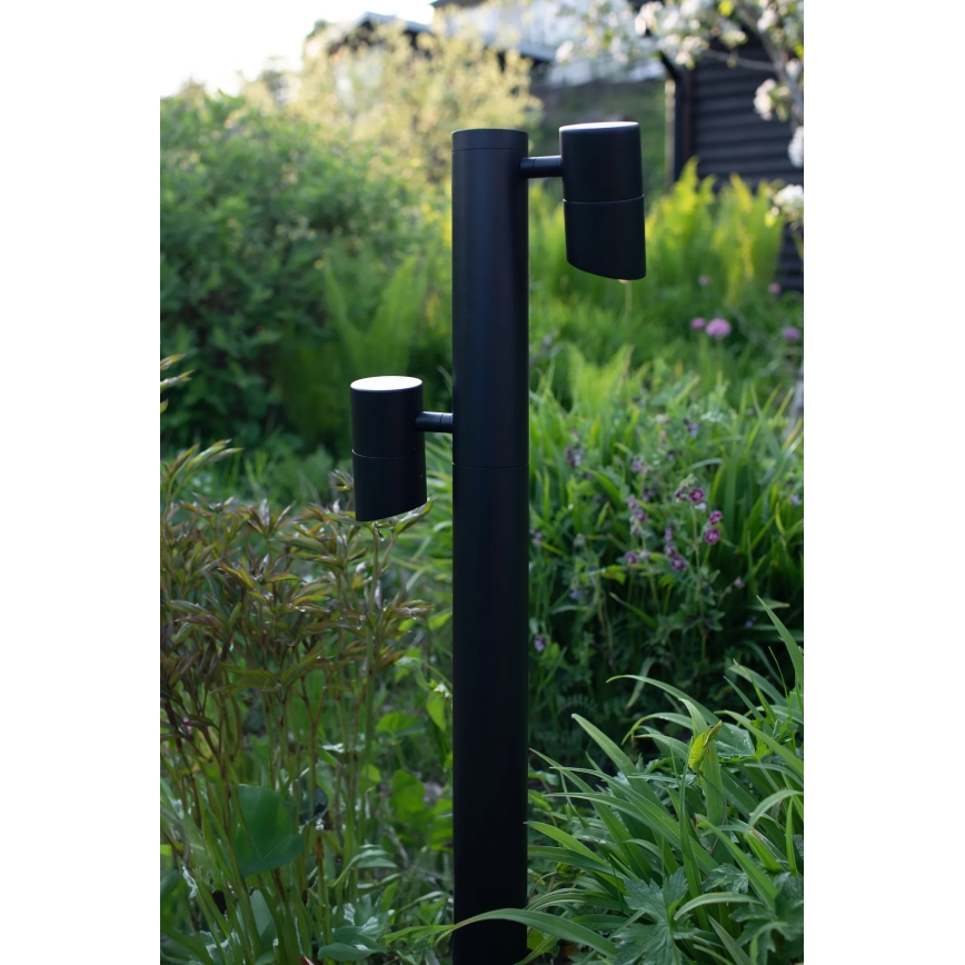 Markslöjd 108486 - Lampe d'extérieur à LED GARDEN24 2xLED/6W/24V 80 cm IP44 noire