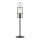 Markslöjd 108555 - Lampe de table TUBO 1xE14/40W/230V 50 cm noir/clear