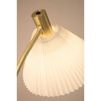 Markslöjd 108569 - Lampadaire MIRA 1xE27/40W/230V doré