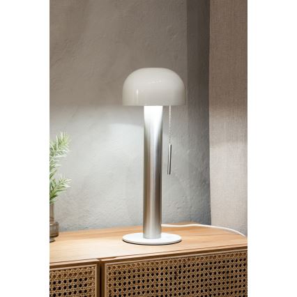 Markslöjd 108577 - Lampe de table COSTA 2xG9/18W/230V blanc/chrome mat