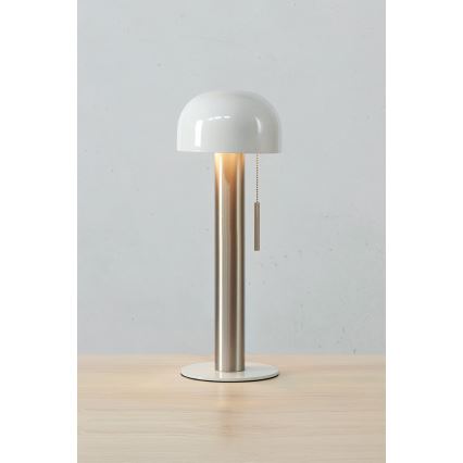 Markslöjd 108577 - Lampe de table COSTA 2xG9/18W/230V blanc/chrome mat