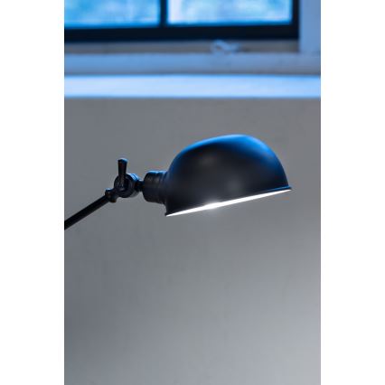 Markslöjd 108584 - Lampe de table PORTLAND 1xE27/40W/230V noir