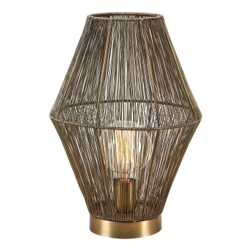 Markslöjd 108665 - Lampe de table CASA 1xE27/40W/230V laiton