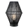 Markslöjd 108666 - Lampe de table CASA 1xE27/40W/230V noir