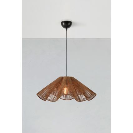 Markslöjd 108681 - Suspension filaire NAMI 1xE27/40W/230V marron