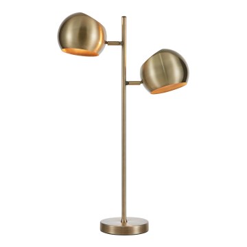 Markslöjd 108692 - Lampe de table EDGAR 2xE14/40W/230V doré