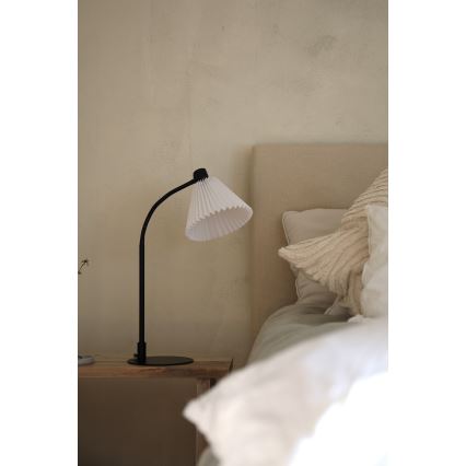Markslöjd 108697 - Lampe de table MIRA 1xE14/40W/230V noir/blanc