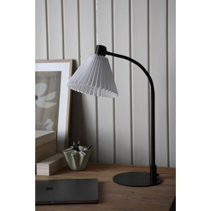 Markslöjd 108697 - Lampe de table MIRA 1xE14/40W/230V noir/blanc