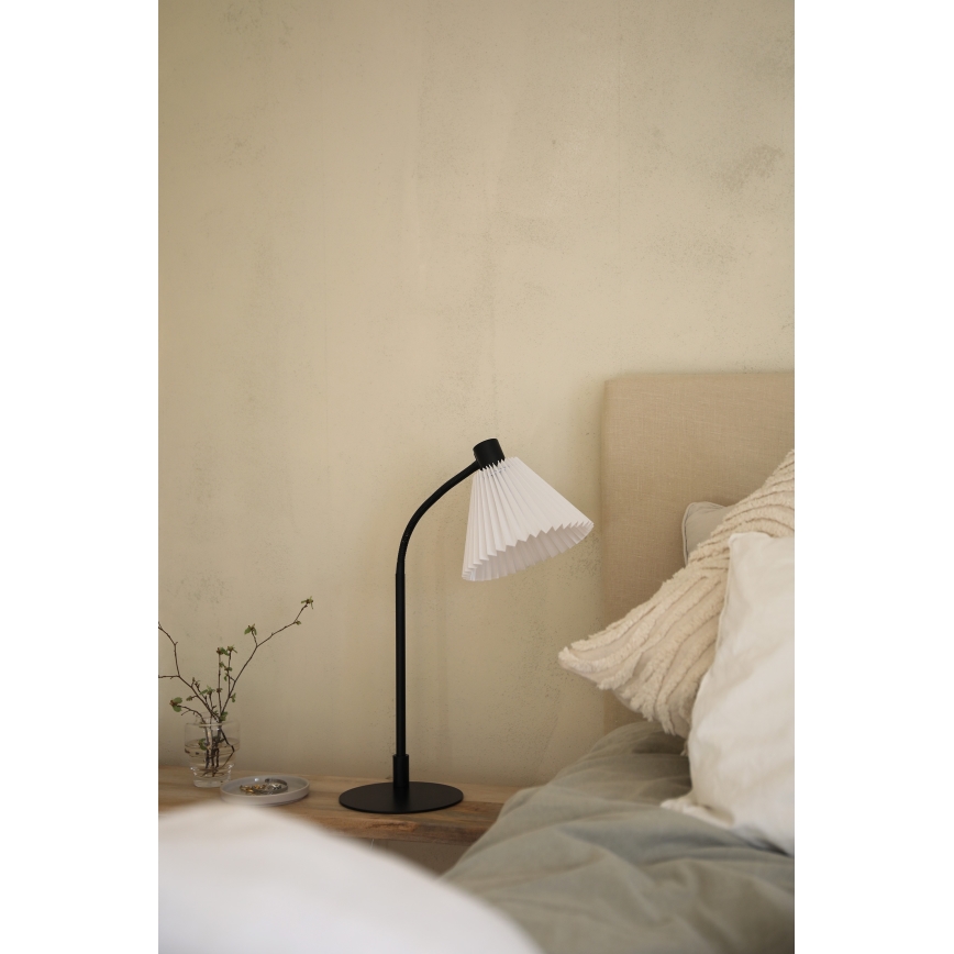 Markslöjd 108697 - Lampe de table MIRA 1xE14/40W/230V noir/blanc