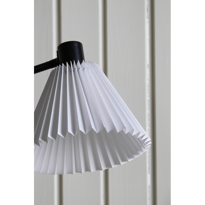 Markslöjd 108697 - Lampe de table MIRA 1xE14/40W/230V noir/blanc