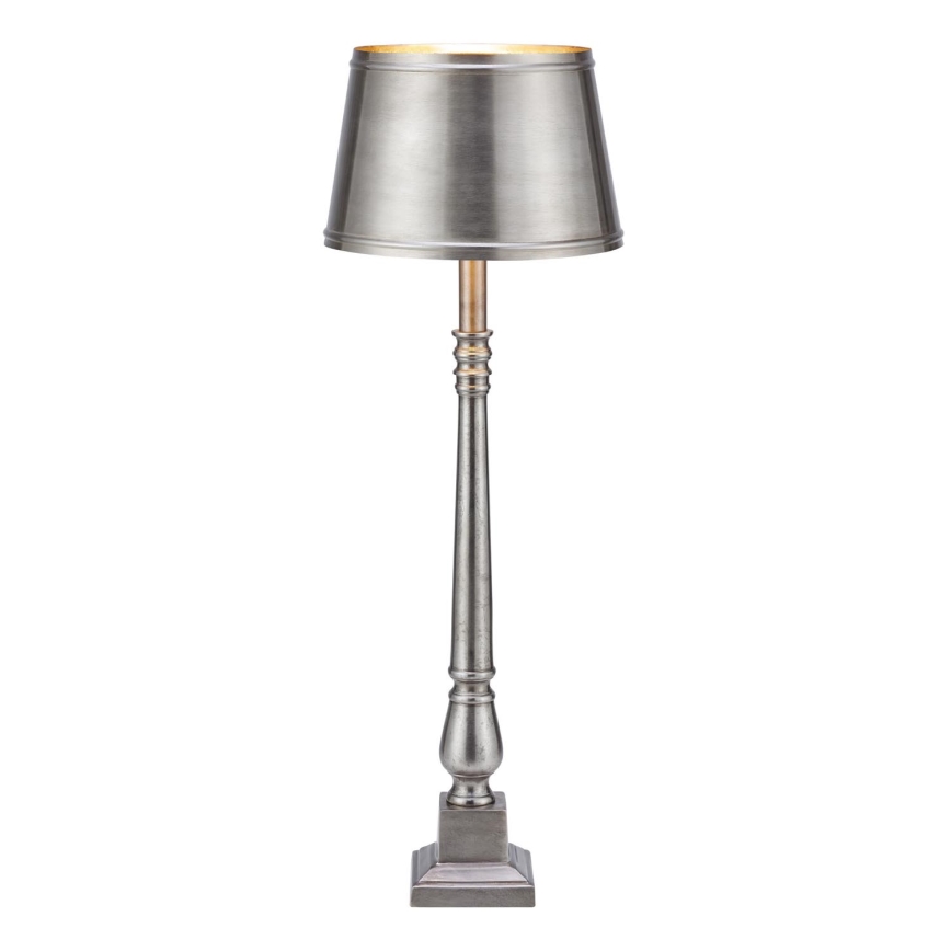 Markslöjd 108775 - Lampe de table METALLO 1xE27/40W/230V chrome mat