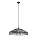 Markslöjd 108782 - Suspension filaire TAPA 1xE27/40W/230V noir/bambou