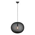 Markslöjd 108791 - Suspension filaire FORENCE 1xE27/40W/230V d. 50 cm noir