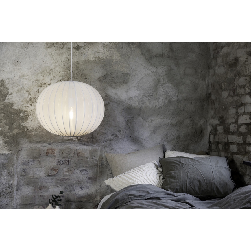 Markslöjd 108792 - Suspension filaire FORENCE 1xE27/40W/230V d. 50 cm blanc
