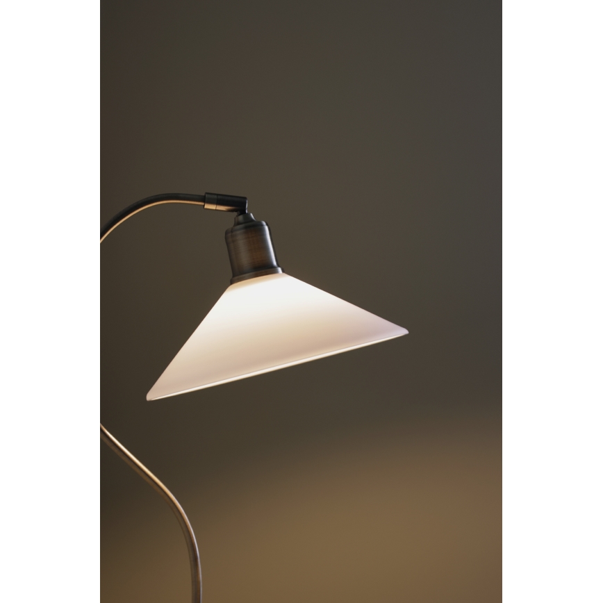 Markslöjd 108863 - Lampe de table VELA 1xE27/40W/230V laiton/blanc