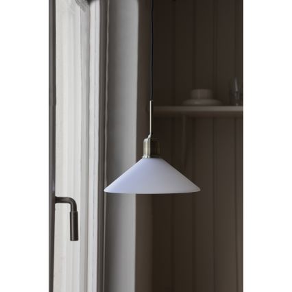 Markslöjd 108867 - Suspension filaire VELA 1xE27/40W/230V laiton/blanc