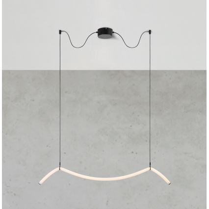 Markslöjd 108873 - Suspension LED dimmable sur câble MELT LED/13W/230V noire