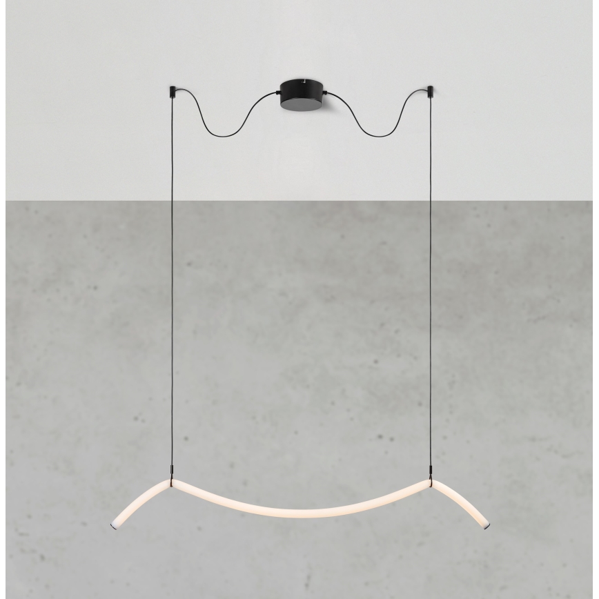 Markslöjd 108873 - Suspension LED dimmable sur câble MELT LED/13W/230V noire
