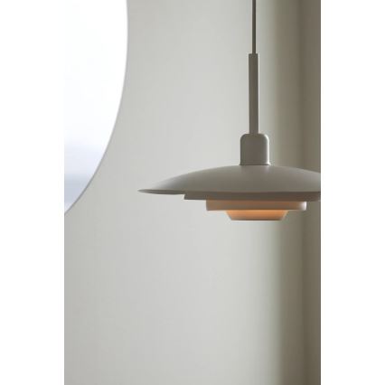 Markslöjd 108874 - Suspension à câble PINY 1xE27/60W/230V Ø 35 cm, blanche