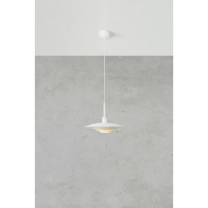 Markslöjd 108874 - Suspension à câble PINY 1xE27/60W/230V Ø 35 cm, blanche