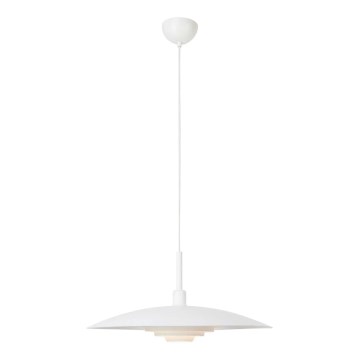 Markslöjd 108876 - Suspension sur câble PINY 1xE27/60W/230V Ø 57 cm blanche
