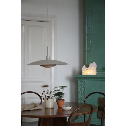 Markslöjd 108877 - Suspension sur câble PINY 1xE27/60W/230V Ø 57 cm beige