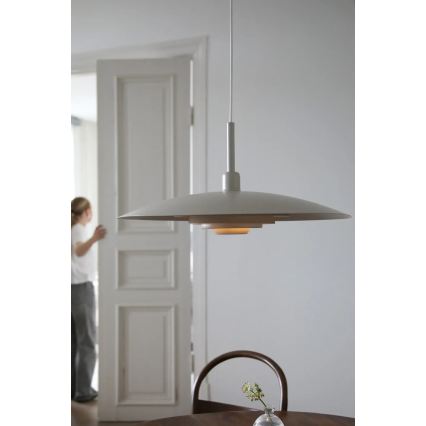 Markslöjd 108877 - Suspension sur câble PINY 1xE27/60W/230V Ø 57 cm beige