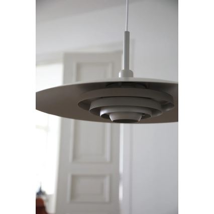Markslöjd 108877 - Suspension sur câble PINY 1xE27/60W/230V Ø 57 cm beige