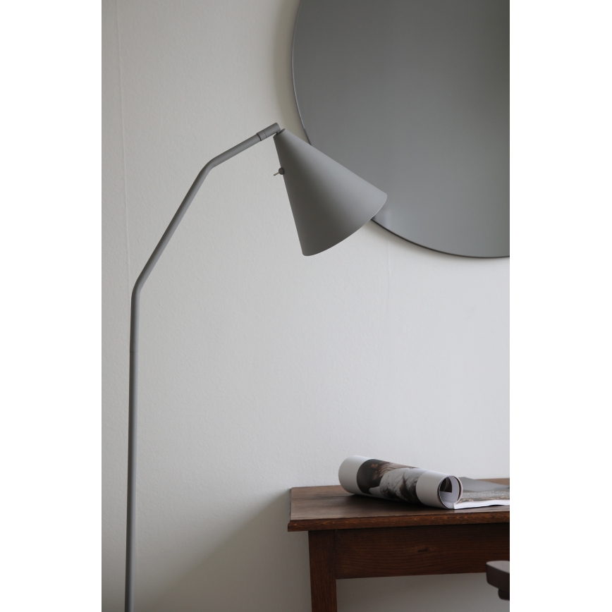Markslöjd 108891 - Lampadaire LED dimmable FUNIL LED/4,9W/230V CRI 90 gris