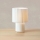 Markslöjd 108895 - Lampe de table CATIS 1xE27/60W/230V 32 cm blanche