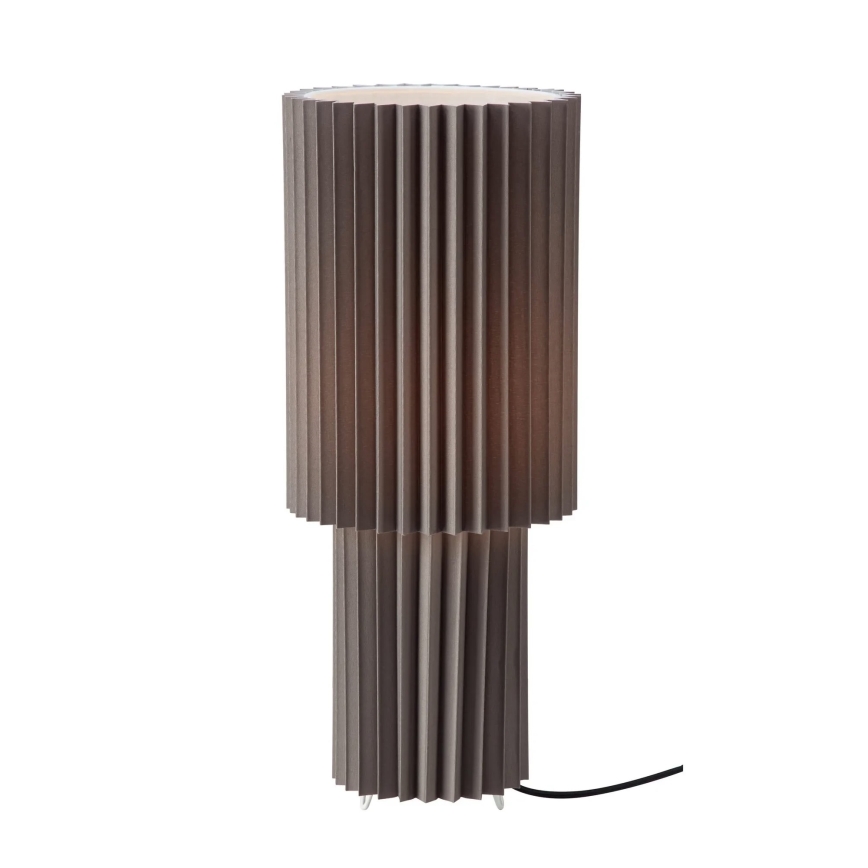 Markslöjd 108898 - Lampe de table CATIS 1xE27/60W/230V 45 cm grise