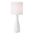 Markslöjd 108904 - Lampe de table BIRILLO 1xE14/60W/230V blanche
