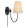 Markslöjd 108907 - Applique murale AMAR 1xE14/40W/230V lin/noir