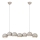 Markslöjd 108914 - Suspension sur câble CUPOLO 7xE14/40W/230V gris