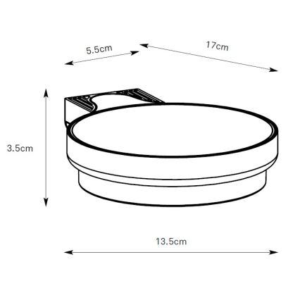 Markslöjd 108952 - Applique murale solaire LED dimmable FRAME LED/2W/3,7V 4000 mAh IP44 noire