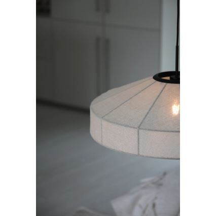 Markslöjd 108955 - Suspension sur câble ALIA 1xE27/60W/230V lin/noir