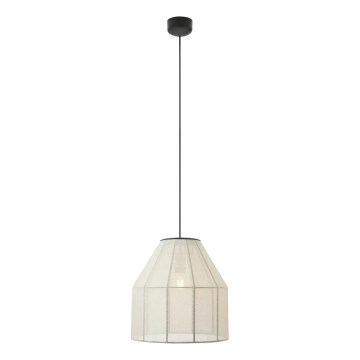 Markslöjd 108956 - Suspension sur câble AIKO 1xE27/60W/230V lin/noir