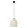 Markslöjd 108956 - Suspension sur câble AIKO 1xE27/60W/230V Ø 37 cm crème/noir