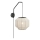 Markslöjd 108957 - Applique murale ASUKA 1xE27/60W/230V crème/noire