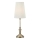 Markslöjd 108969 - Lampe de table NOBLE 1xE14/40W/230V 56 cm blanche/laiton