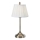 Markslöjd 108973 - Lampe de table OXFORD 1xE14/40W/230V blanche/laiton