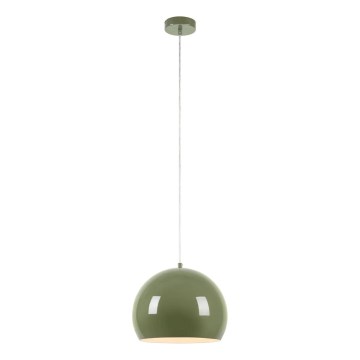 Markslöjd 108988 - Suspension POP sur câble 1xE27/40W/230V Ø 28 cm vert