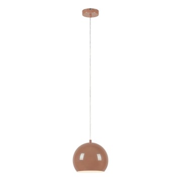 Markslöjd 108990 - Suspension sur câble POP 1xGU10/7W/230V Ø 20 cm marron
